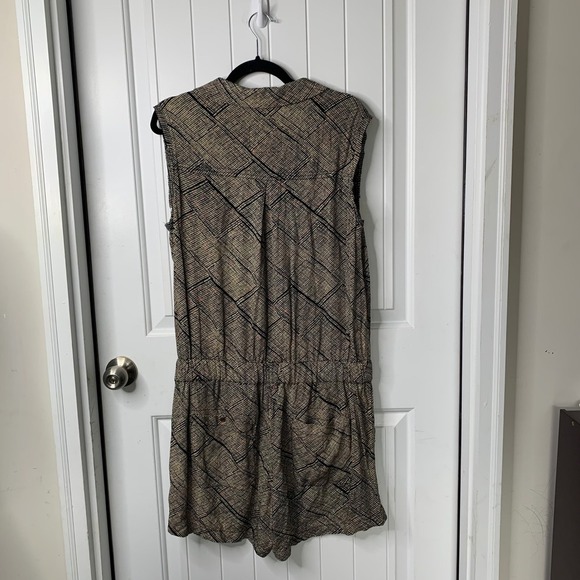 Anthropologie sleeveless hei hei nova romper size large summer spring has pocket - Picture 3 of 5